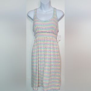 Pj Couture Multicolor Striped Dress